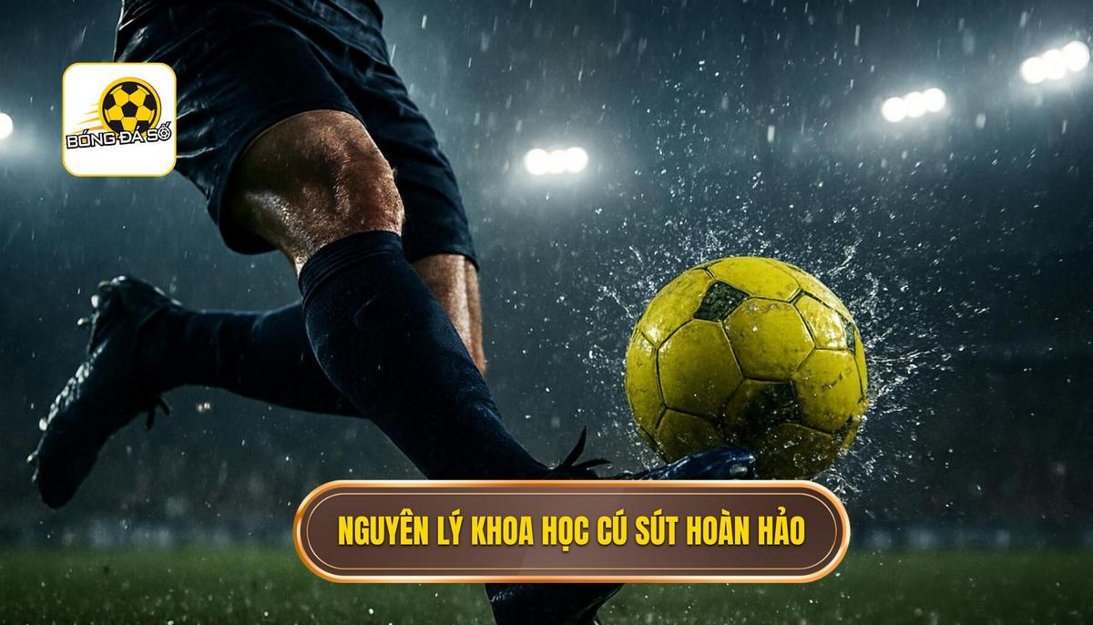 Kỹ thuật sút bóng bằng mu bàn chân: Phân tích chuyên sâu từ A đến Z 1 Nguyên lý khoa học đằng sau cú sút mu bàn chân hoàn hảo