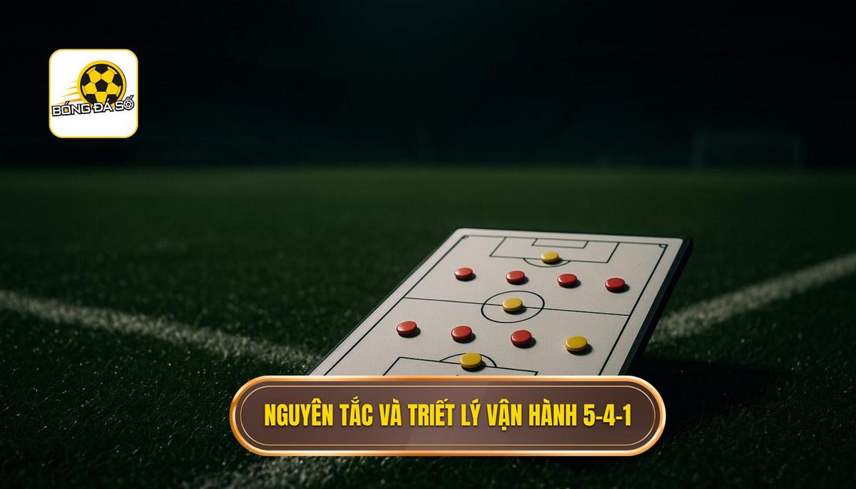 Phân Tích Chuyên Sâu Chiến thuật bóng đá 5-4-1 phòng ngự | BÓNG ĐÁ SỐ 1 Nguyên tắc Cốt Lõi và Triết lý Vận hành của 5-4-1