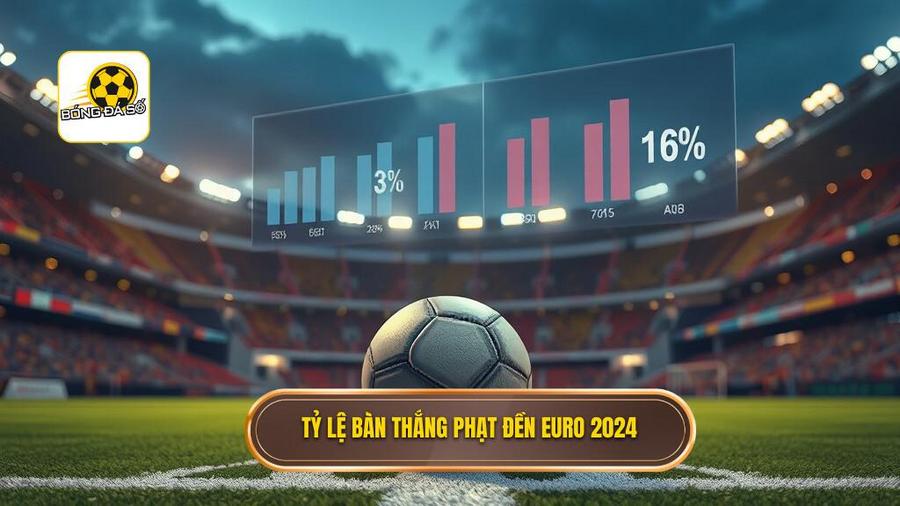 Tỷ lệ bàn thắng phạt đền Euro 2024