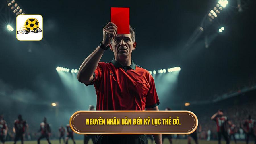Nguyên nhân dẫn đến kỷ lục thẻ đỏ.
