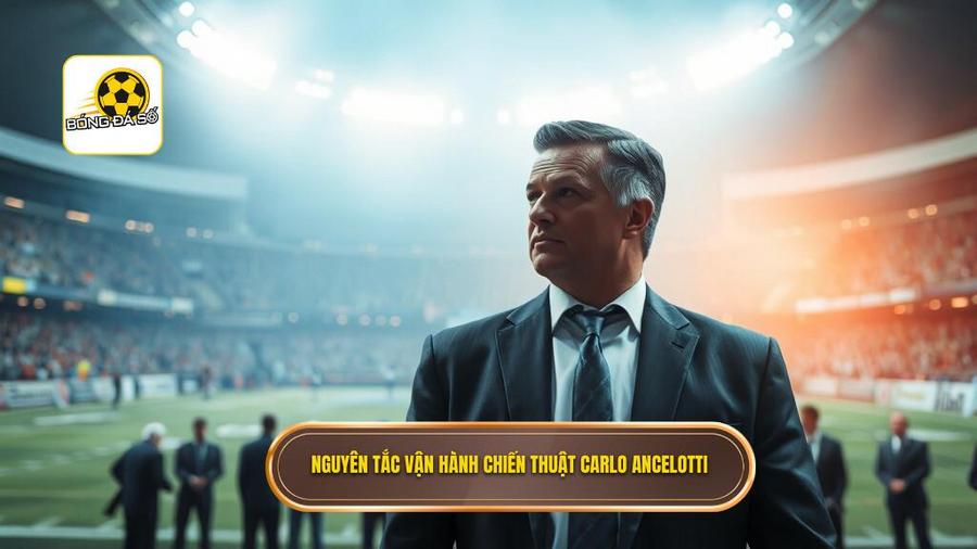 Nguyên tắc vận hành chiến thuật Carlo Ancelotti